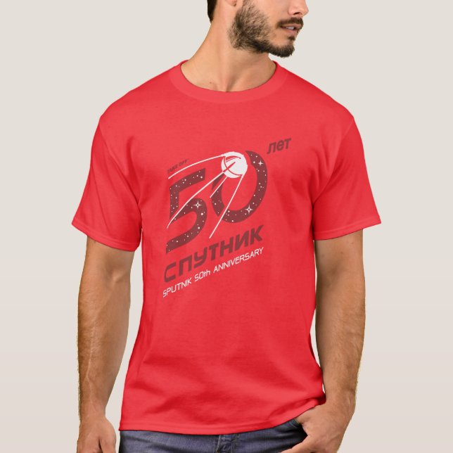 Camiseta Sputnik 50th anniversary (Anverso)