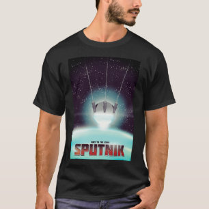Camiseta Sputnik "carrera a las estrellas"