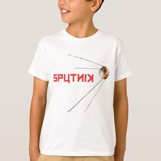 Camiseta SPUTNIK - space/russian/soviet union/technology (Anverso)
