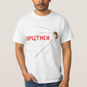 Camiseta SPUTNIK - unión espacial/rusa/soviética/tecnología