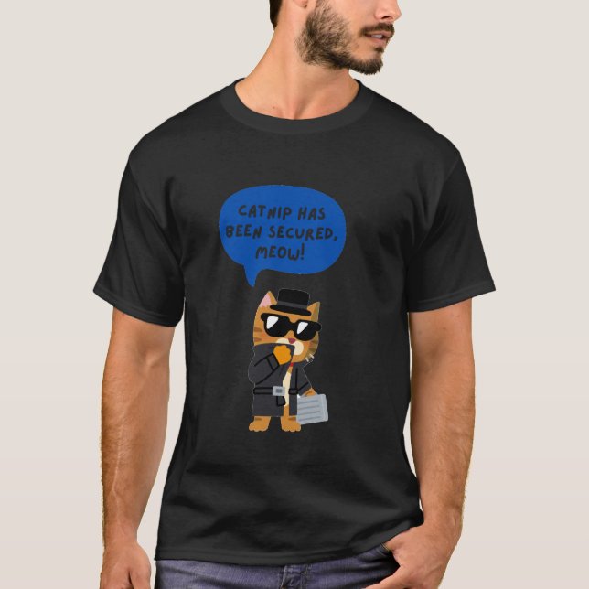 Camiseta Spy Cat Cartoon Graphic Tee (Anverso)