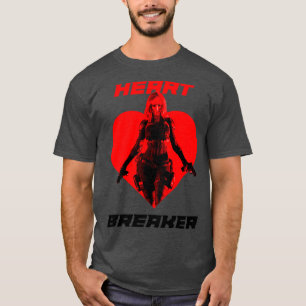 Camiseta Spy Woman Heart Breaker Variante Roja