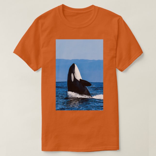 Camiseta spyhop de ballena asesina (Diseño del anverso)