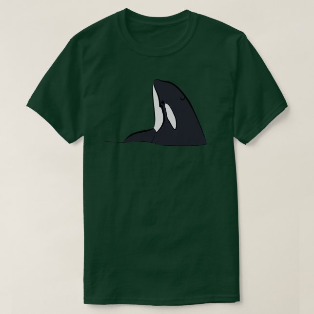 Camiseta Spyhoping de ballena asesina (Diseño del anverso)