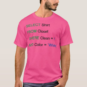Camiseta SQL Select Funny
