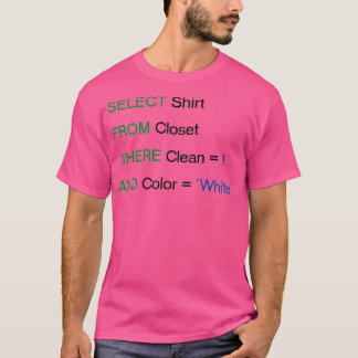 Camiseta SQL Select Funny