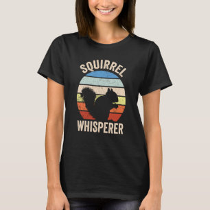 Camiseta Squ de mujeres con manchas de sol cute de ardilla