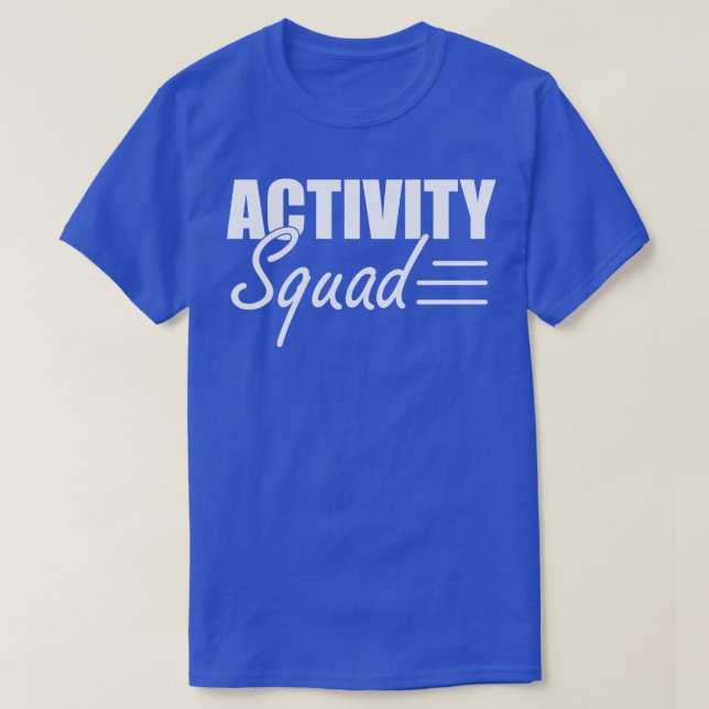Camiseta Squad de actividad w (Diseño del anverso)