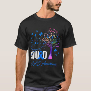 Camiseta Squad De Apoyo Para La Conciencia De Als