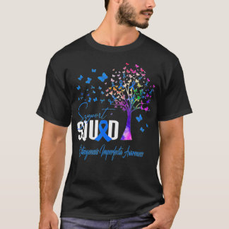 Camiseta Squad De Apoyo Para Osteogénesis Awarenes Imperfec