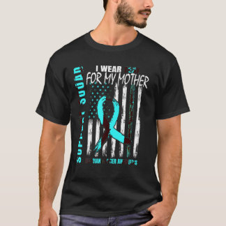 Camiseta Squad De Apoyo Que Uso Verde azulado Para Mi Cance