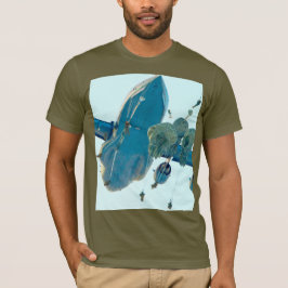 Camiseta SQUAD DE COMBAT DE EE. UU. - Paracaidista en el ai