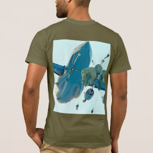 Camiseta SQUAD DE COMBAT DE EE. UU. - Paracaidista en el ai