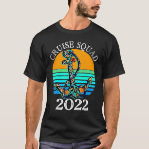 Camiseta Squad de crucero 2022 Cuero de vaca Ancla de leopa