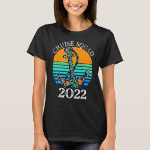 Camiseta Squad de Crucero 2022 Cuero de Vaca Leopardo Ancla