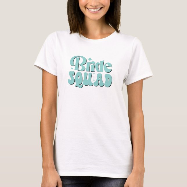 Camiseta Squad de la novia (Anverso)