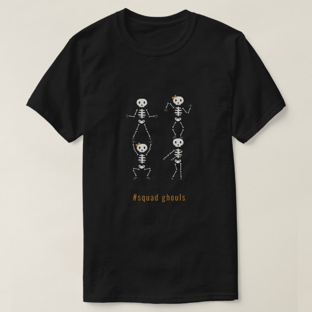 Camiseta Squad Ghouls Halloween (Diseño del anverso)