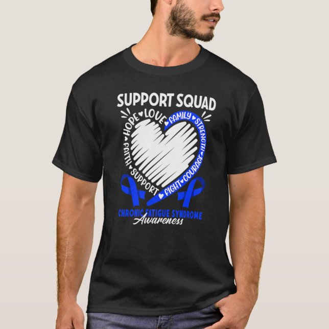 Camiseta Squad I Me Cfs Síndrome De Fatiga Crónica 2 (Anverso)