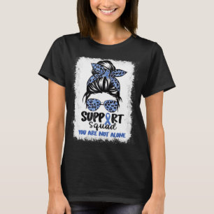 Camiseta Squad Messy Bun Blue Warrior Ataxia Awaren