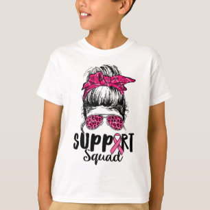 Camiseta Squad Messy Bun Guerrero Rosa Awarene contra el cá