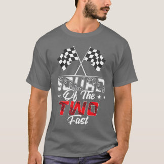 Camiseta Squad Of The Two Fast Second Birthday Racing Famil