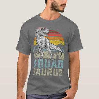 Camiseta Squadsaurus T Re Dinosaur Squad Saurus Family Matc