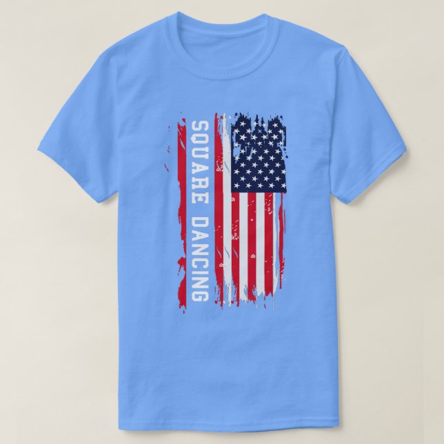 Camiseta Square Dancing Country Dance Floor Southerners  (Diseño del anverso)