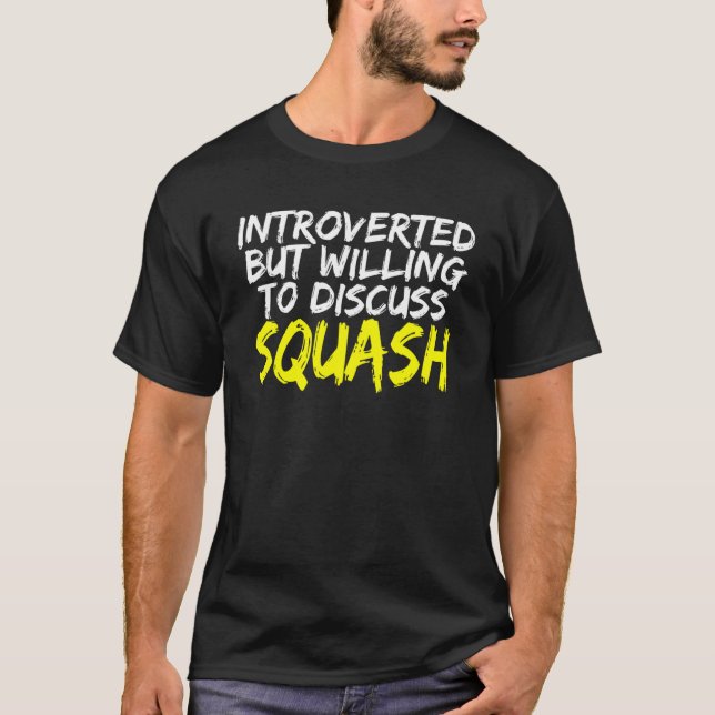 Camiseta Squash Coach Squash Saying Squash Player (Anverso)
