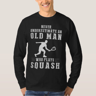 Camiseta Squash Court Shenanigans: Poder juguetón de los vi