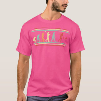 Camiseta Squash Evolution Squash Player con bola de raqueta