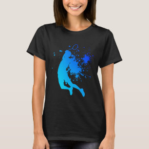 Camiseta Squash Lanzadera Mujeres Bádminton Hombres