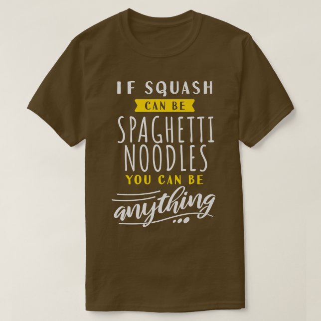 Camiseta Squash Spaghetti Noodle Funny Veggie Foo (Diseño del anverso)