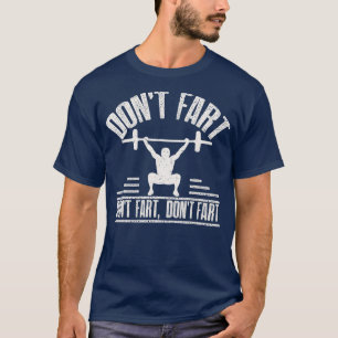 Camiseta Squat de ponderación de gimnasia de gimnasia diver