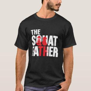 Camiseta Squat Like a Boss - Gracioso gimnasio para la vida