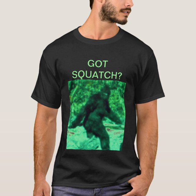 CAMISETA ¿SQUATCH CONSEGUIDO? (Anverso)