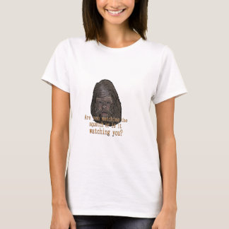 Camiseta squatch que le mira