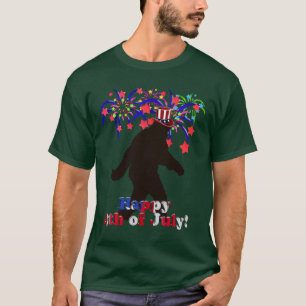 Camiseta Squatchin desaparecido para el 4 de julio