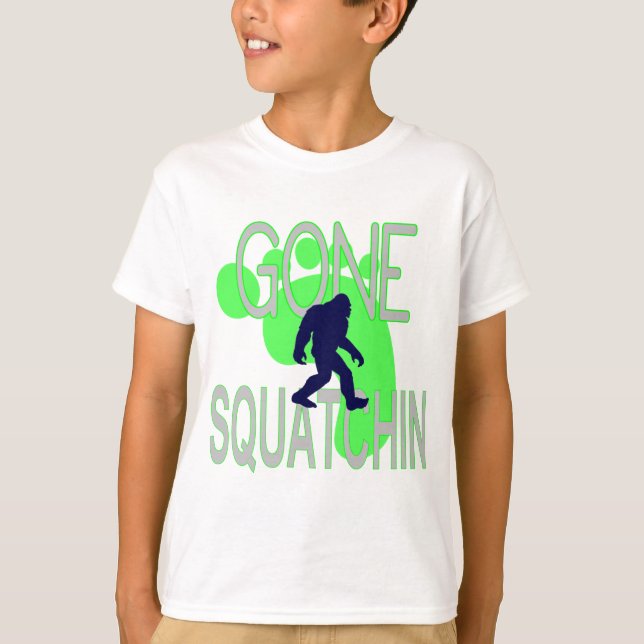 Camiseta squatchin ido (Anverso)