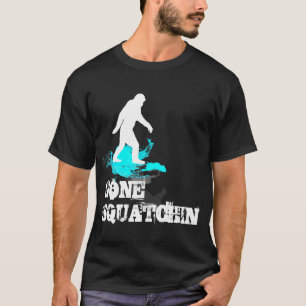 Camiseta Squatchin ido con el logotipo de Bigfoot