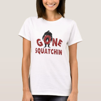 Camiseta Squatchin ido - estilo Squatcher del creyón