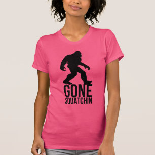 Camiseta Squatchin ido pie grande