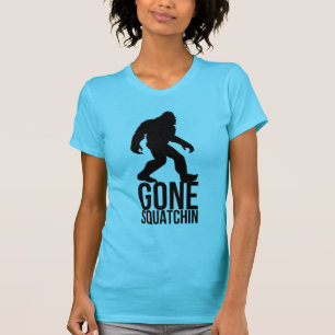 Camiseta Squatchin ido pie grande