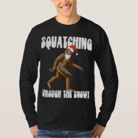 Squatching Through The Snow Navidades Bigfoot Sant