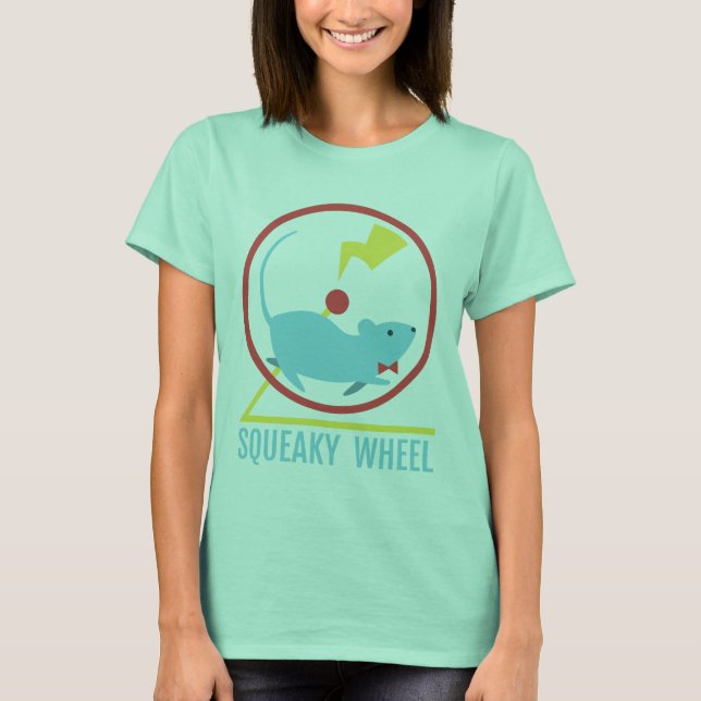 Camiseta Squeaky Wheel Women's Dark Color Shirt (Anverso)