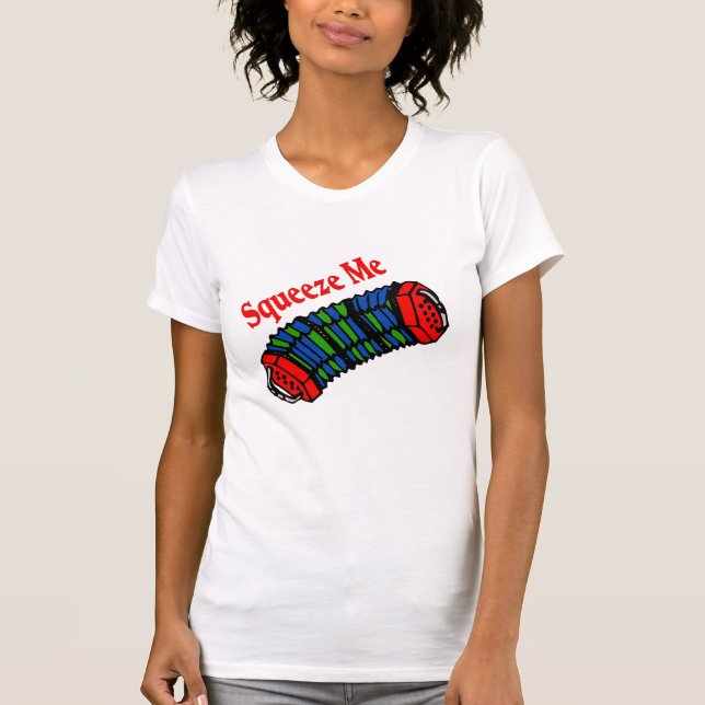 Camiseta Squeeze Me Zydeco (Anverso)