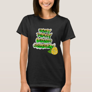 Camiseta Squeezón fácil de limón
