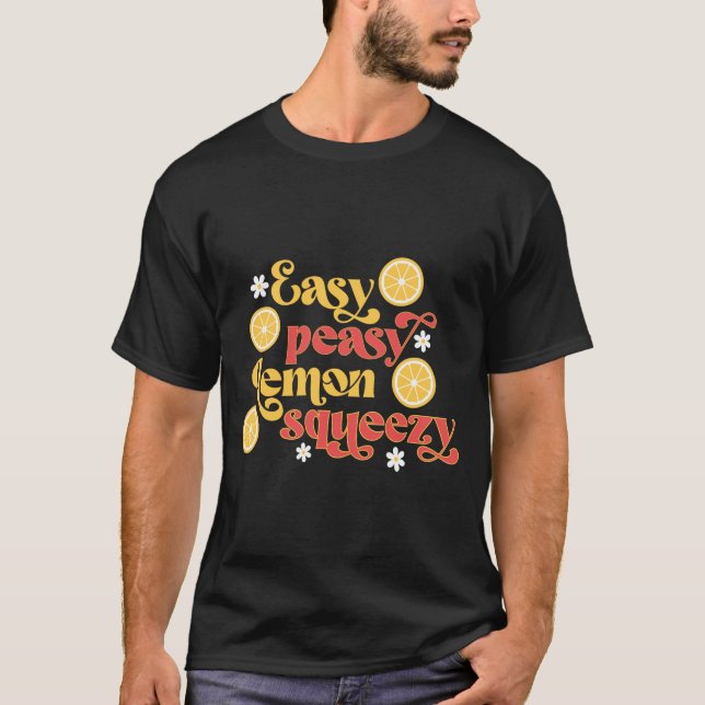 Camiseta Squeezón fácil de limón (Anverso)