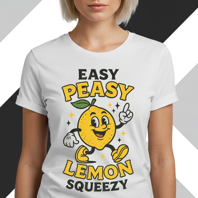 Camiseta Squeezón fácil de limón (Subido por el creador)