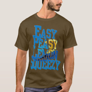 Camiseta Squeezón fácil de limón