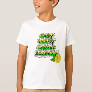 Camiseta Squeezón fácil de limón